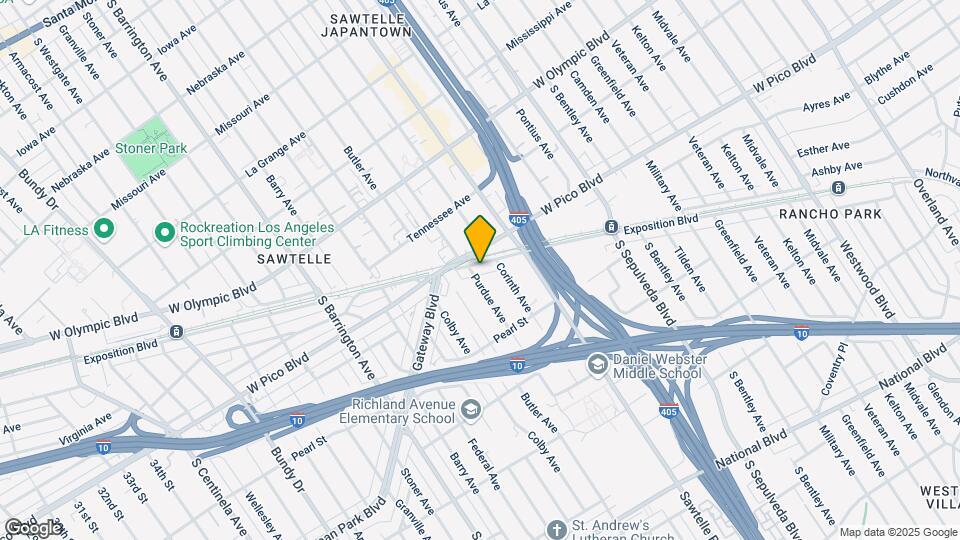 11376 Exposition Blvd Mapa y Detalles de la Ubicación