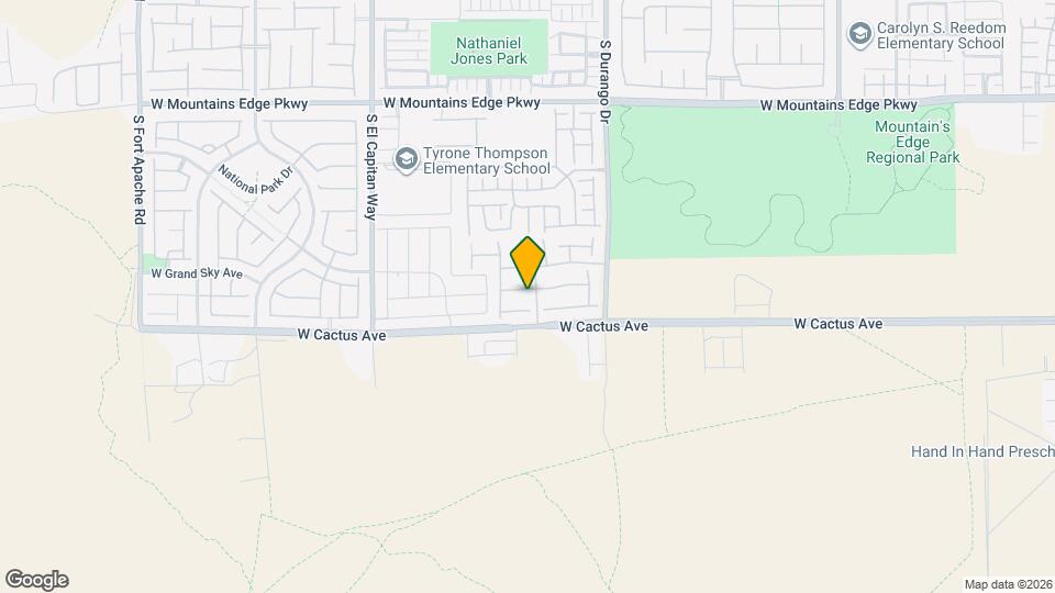 8747 W Moon Crater Ave Map and Location Details