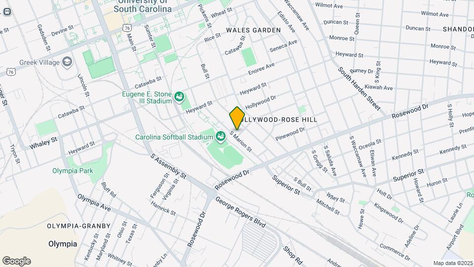 182 S Marion St Map and Location Details