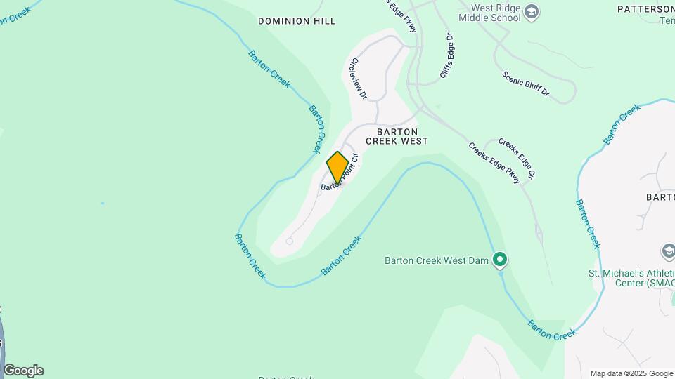 3201 Barton Point Cir Map and Location Details