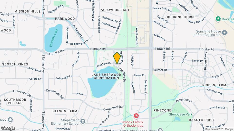 2716 Parklake Dr Map and Location Details