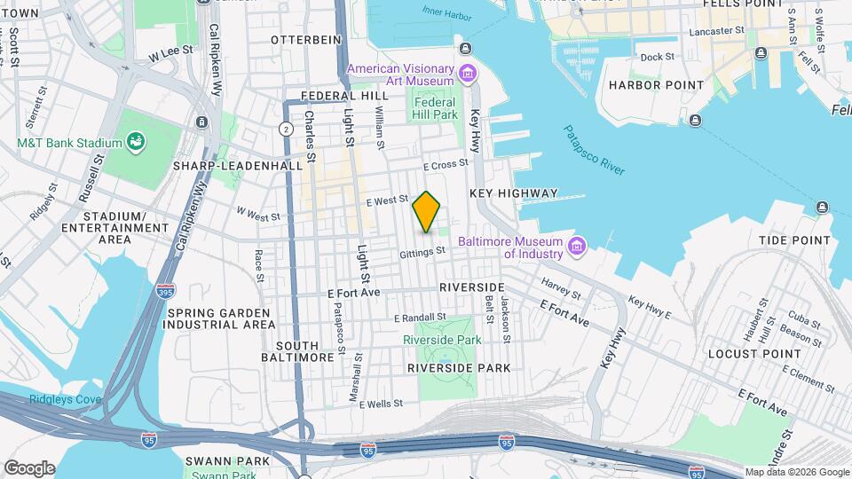 1276 Riverside Ave Map and Location Details