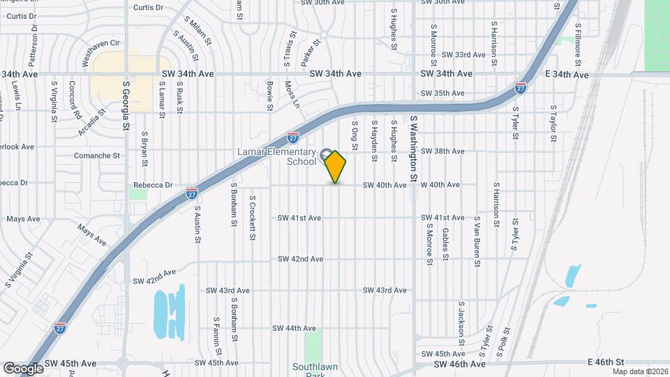 4000 S Lipscomb St Map and Location Details