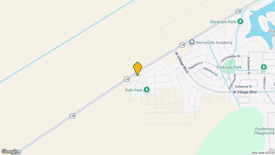 1118 W Osprey Dr Map and Location Details