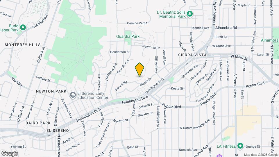 4115 Barrett Rd Map and Location Details