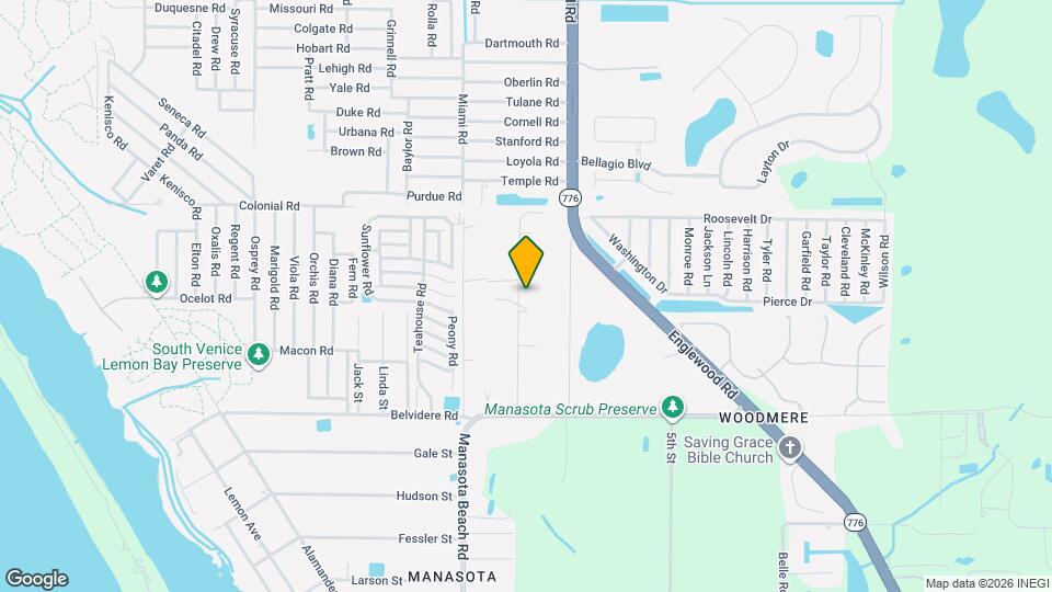 5847 Venisota Rd Map and Location Details