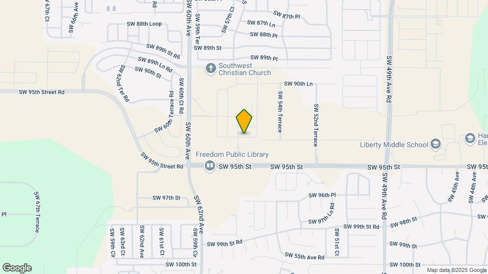9266 SW 58th Cir Map and Location Details