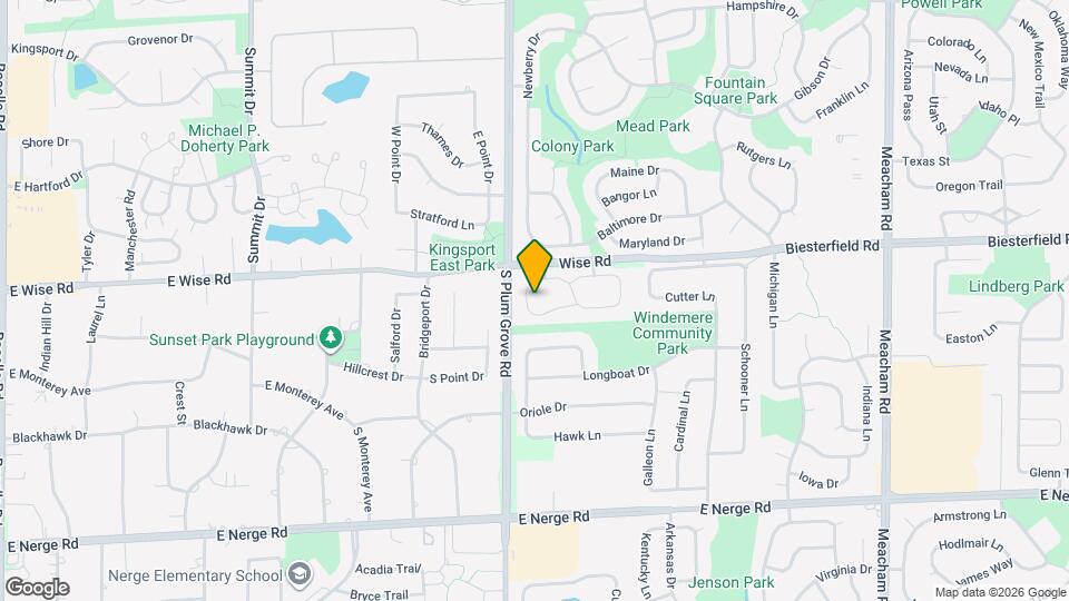 826 Thornton Ct Map and Location Details