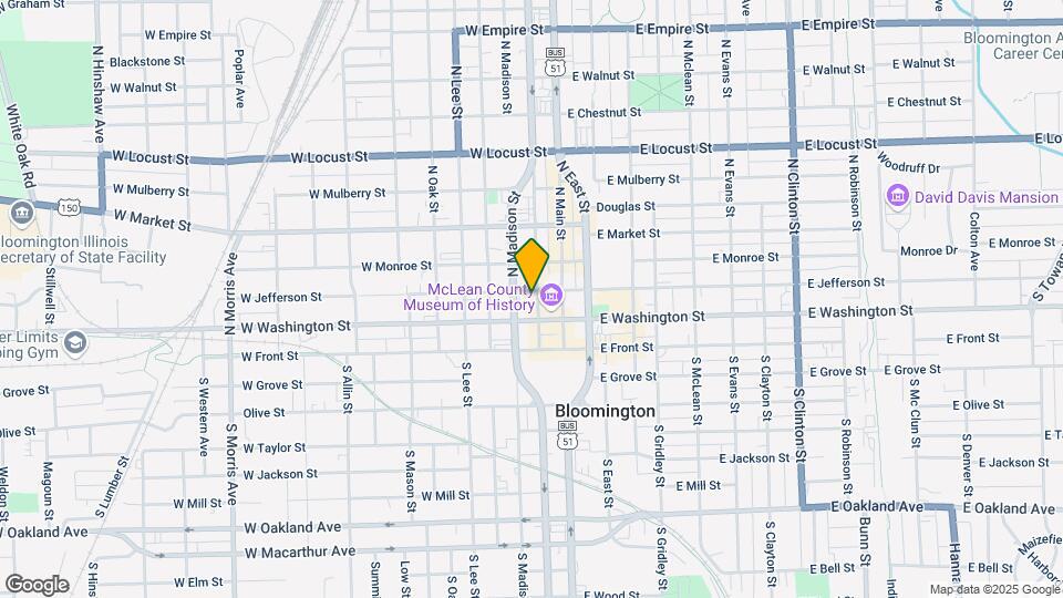 216 N Center St, Unit 2 Map and Location Details