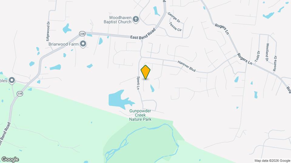 2831 Coachlight Ln Map and Location Details