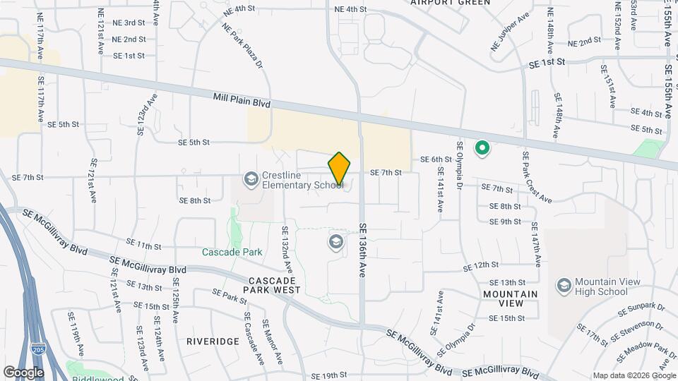 710 SE 135th Ct Map and Location Details