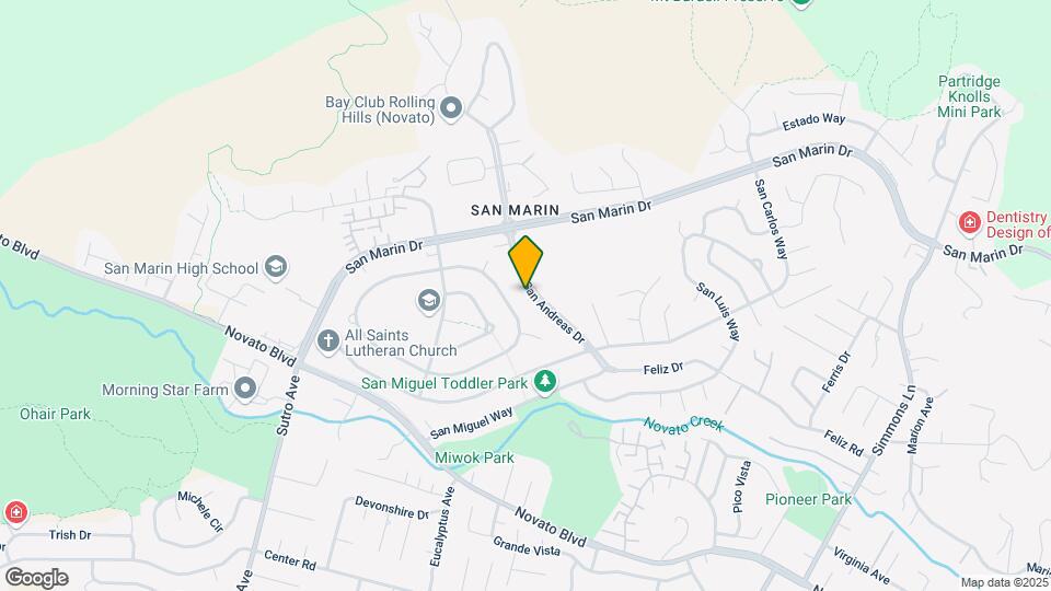 167 San Andreas Dr Map and Location Details