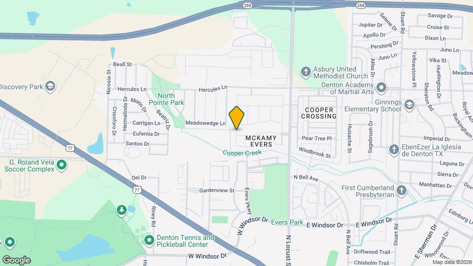 3418 Doris Dr Map and Location Details