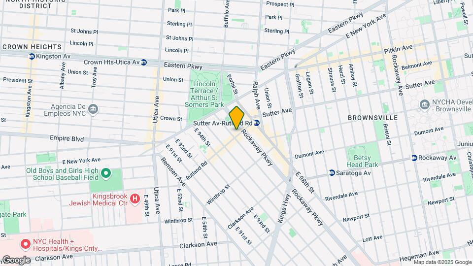 1077 Rutland Rd Map and Location Details