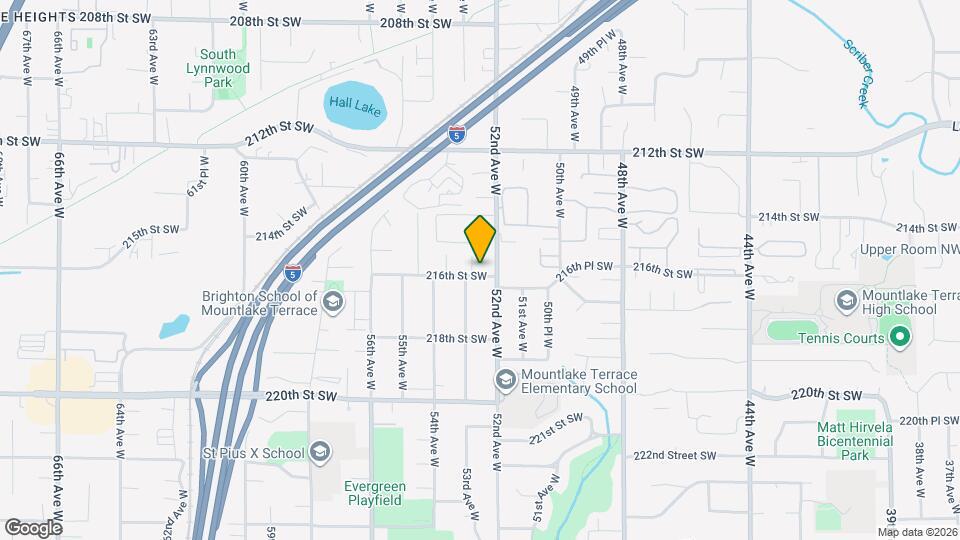 5207 216th St SW Mapa y Detalles de la Ubicación