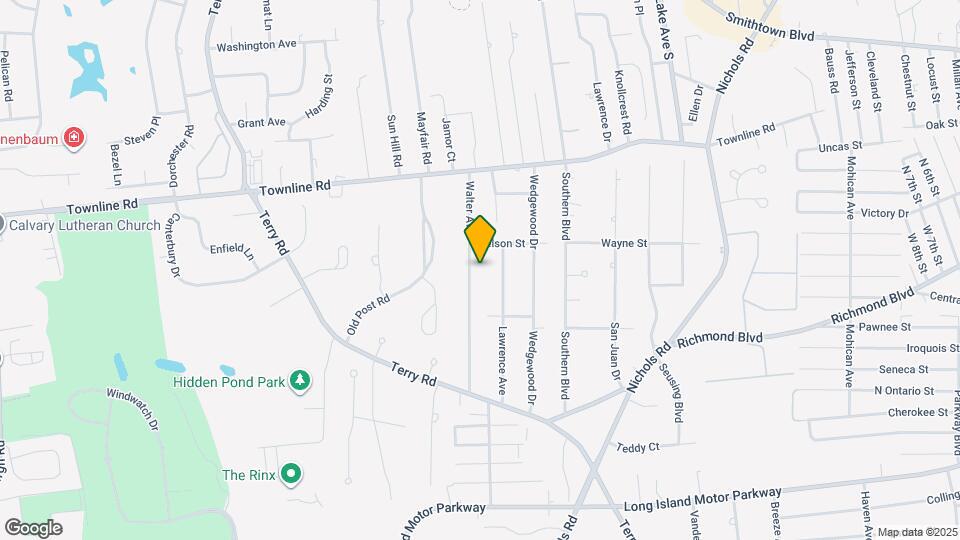 143 Walter Ave Map and Location Details