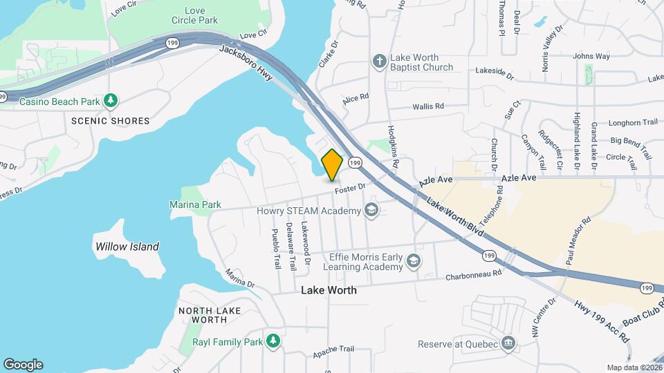 7104 Foster Dr Map and Location Details