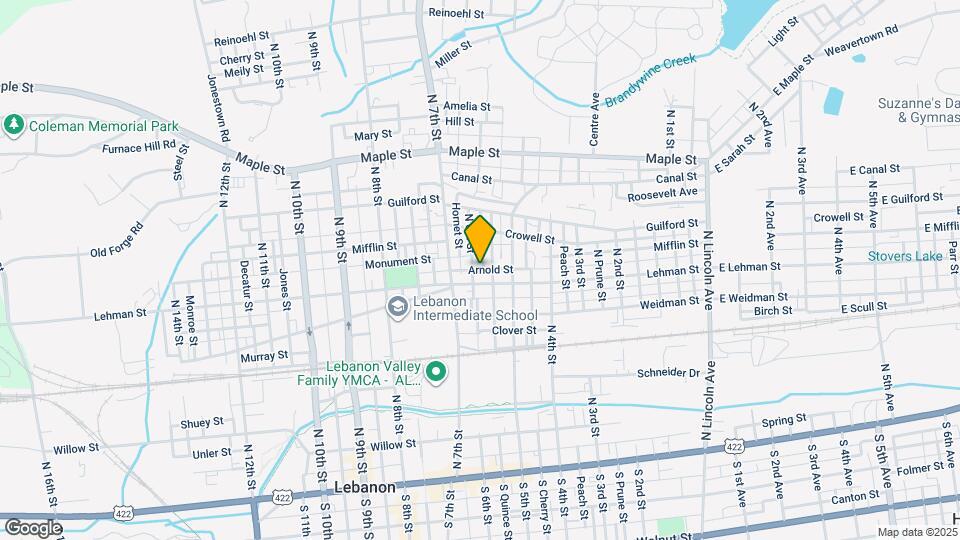 538 Arnold St Map and Location Details