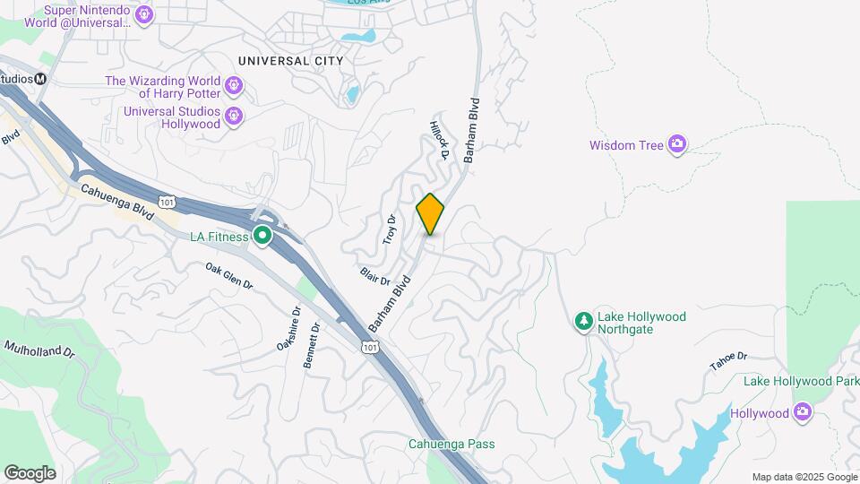 3370 Barham Blvd, Unit Barham Map and Location Details