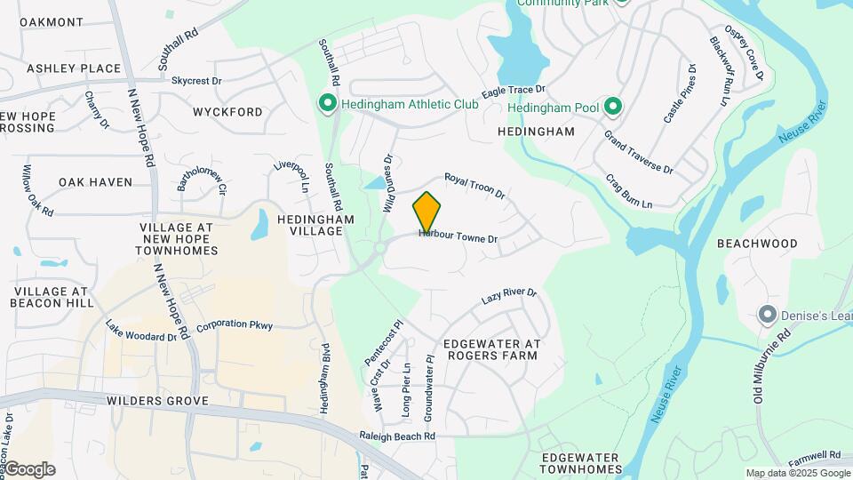 4932 Harbour Towne Dr Map and Location Details