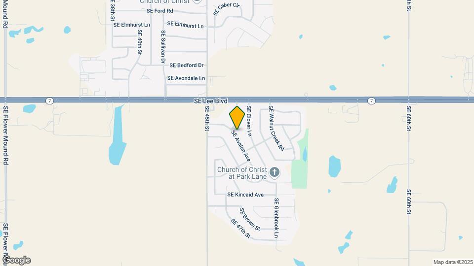 4704 SE Avalon Ave Map and Location Details