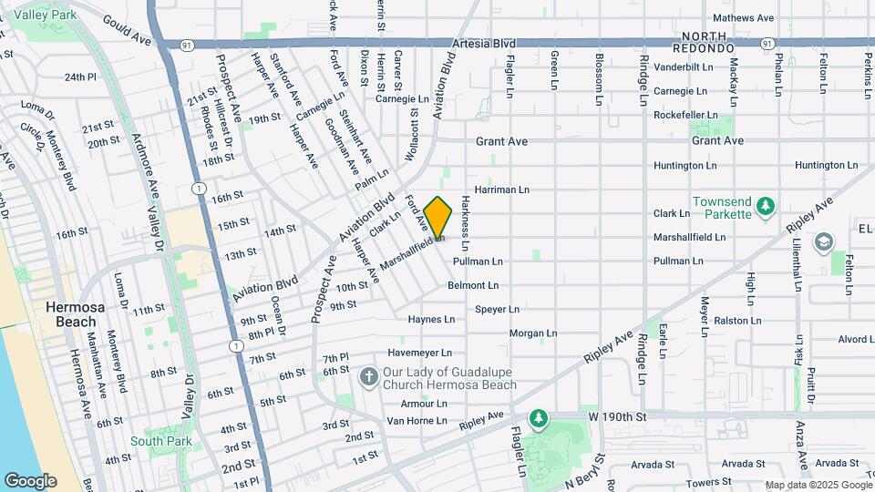 1120 Ford Ave Map and Location Details