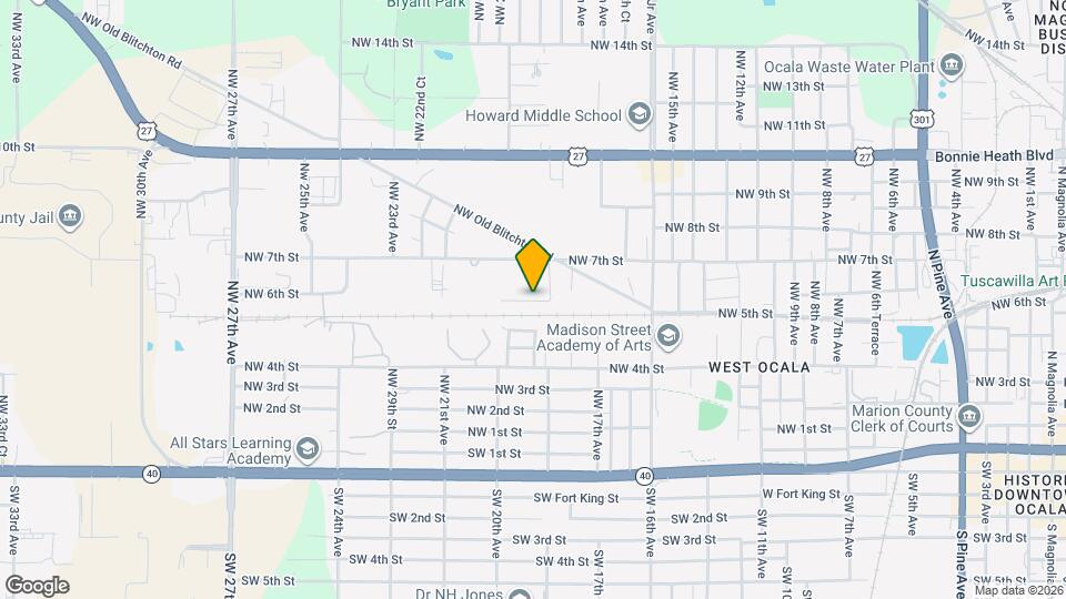 1911 NW 6th St Map and Location Details