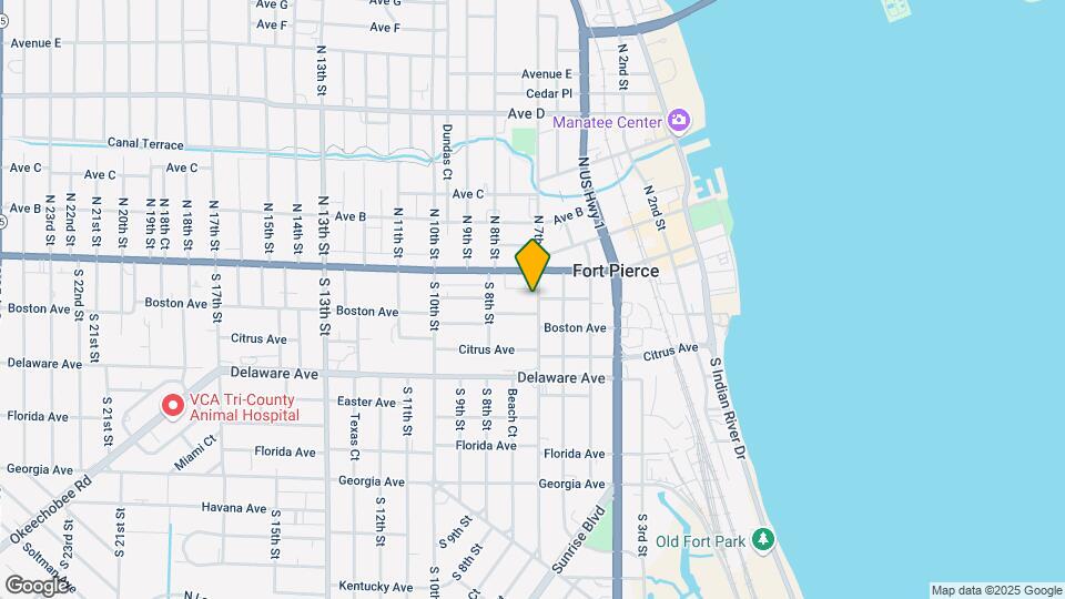 125 S 7th Mapa y Detalles de la Ubicación
