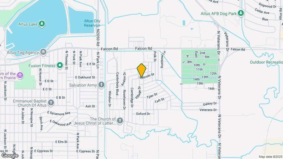 910 Village Dr Map and Location Details