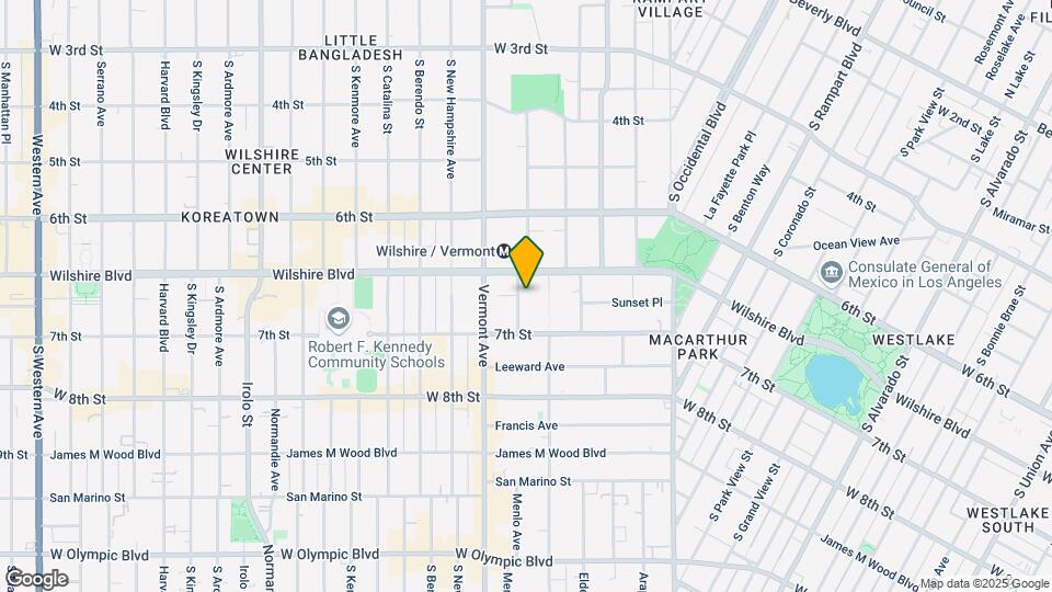 666 Shatto Pl. Map and Location Details