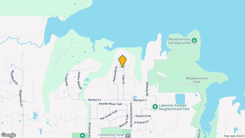 1306 Lakeside Dr Map and Location Details