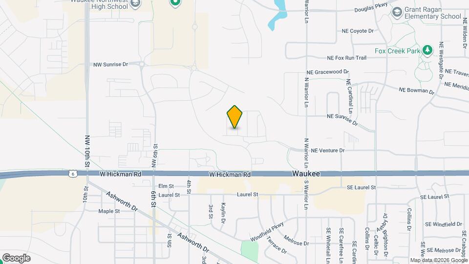 216 Nw Waverly Dr Map and Location Details