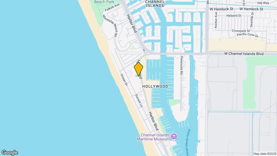 3003 Harbor Blvd, Unit 3003 Map and Location Details