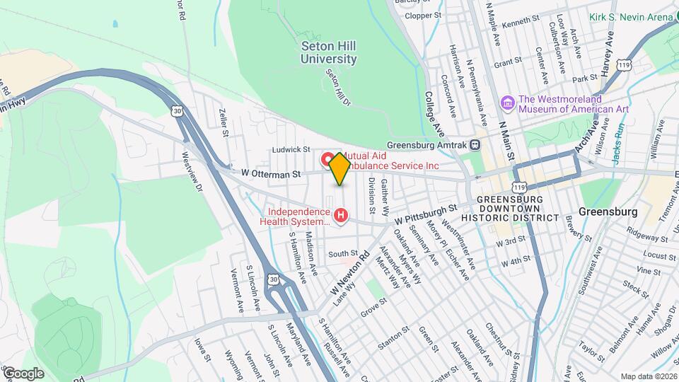 48 depot st, Unit Downstairs Map and Location Details