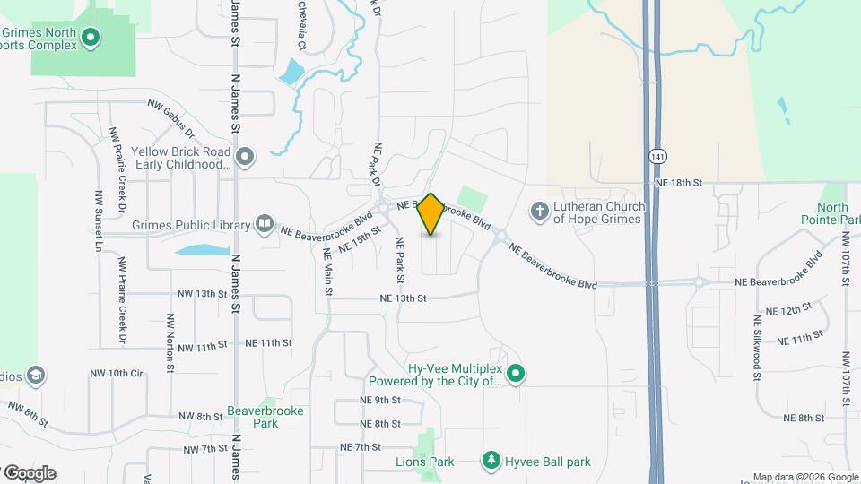 1416 NE Polk Dr Map and Location Details