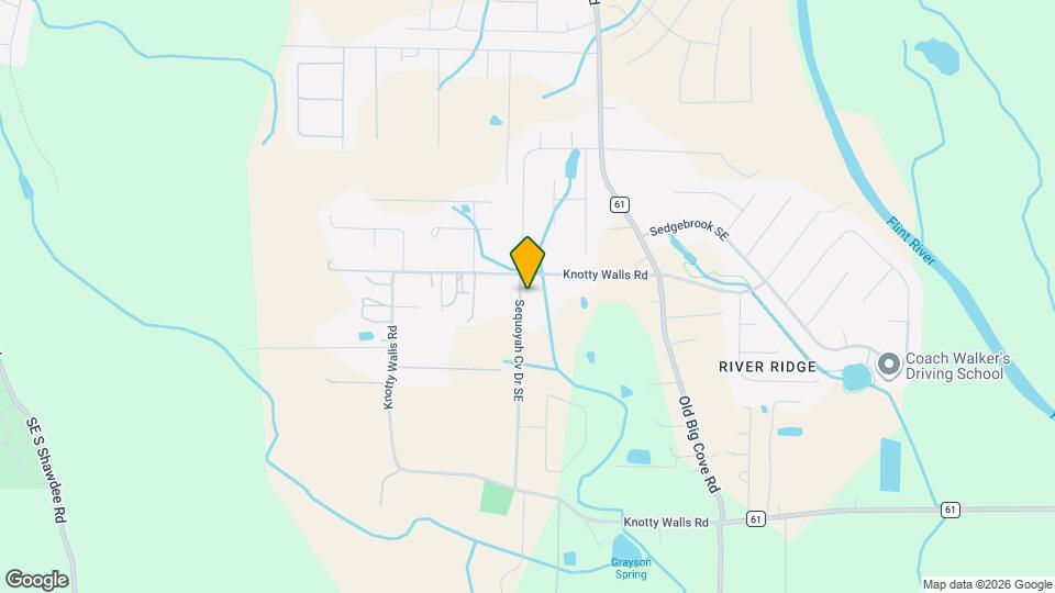 9909 Sequoyah Cv Dr SE Map and Location Details