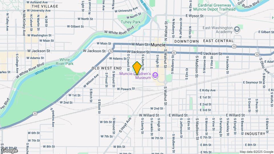 419 W Howard St Map and Location Details