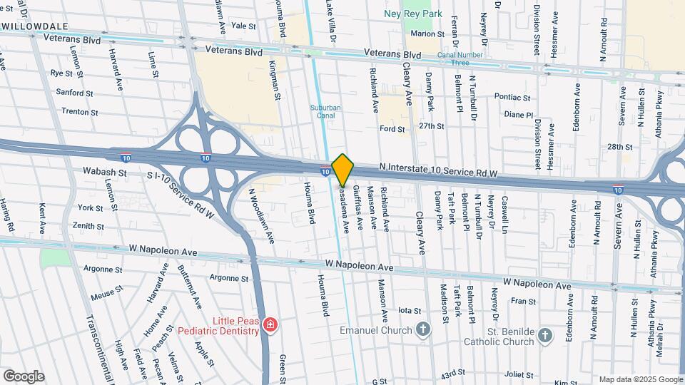 2513 Pasadena Ave Mapa y Detalles de la Ubicación