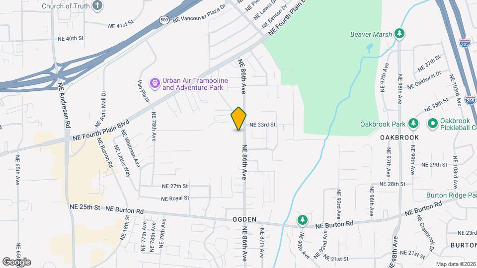 3128 NE 86th Ave-Unit -3128 NE 86TH AVE Map and Location Details