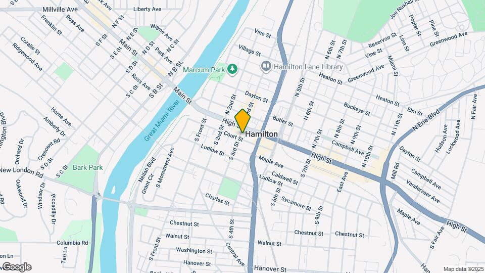 20 S 3rd St Map and Location Details