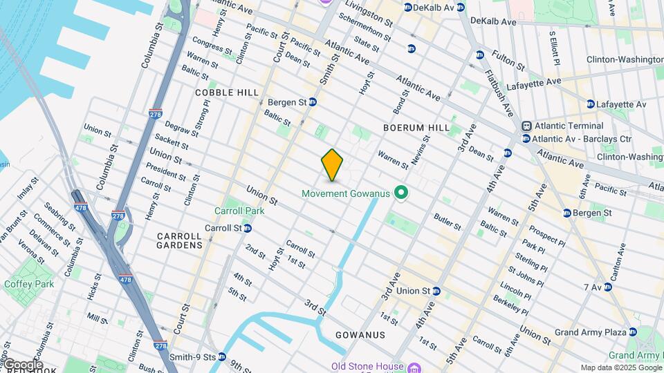 419 Degraw St Mapa y Detalles de la Ubicación
