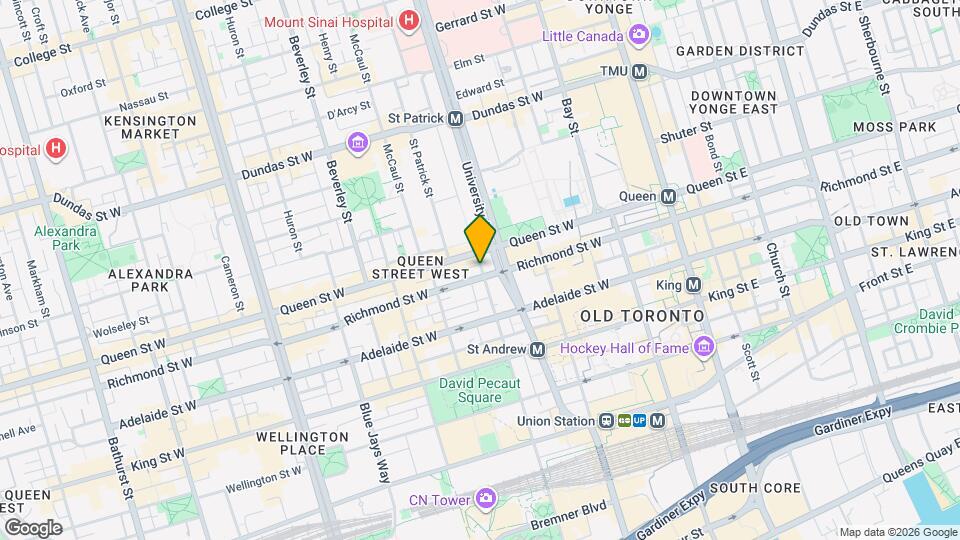 160 Simcoe St, Unit SI ID1034871P Map and Location Details