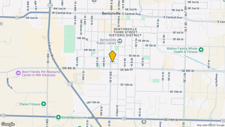 619 SW 7th St Map and Location Details