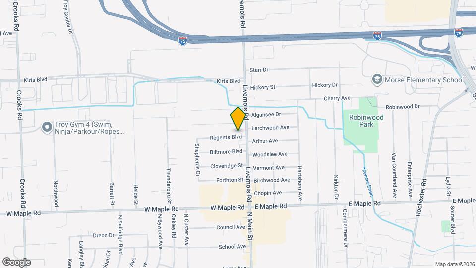 40 Regents Blvd Map and Location Details