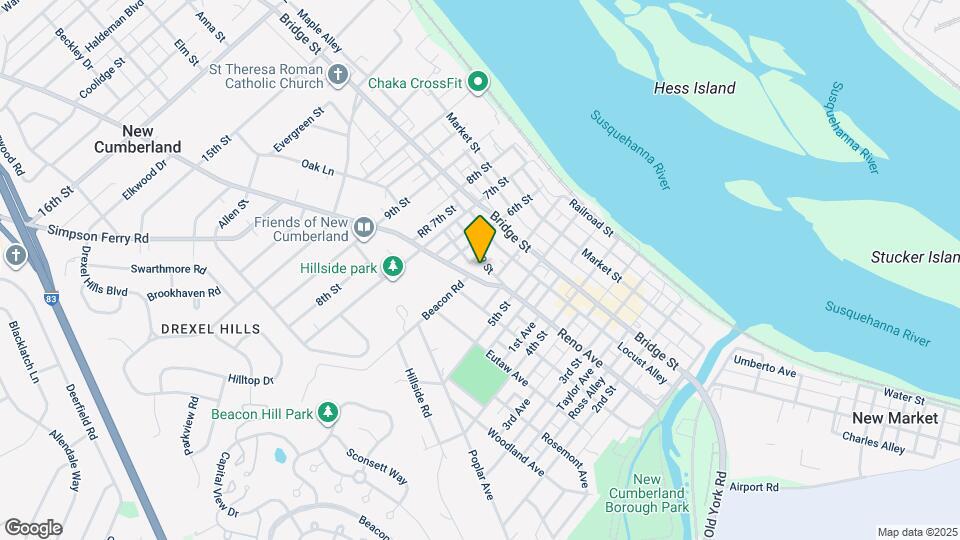 537 Brandt Ave Map and Location Details