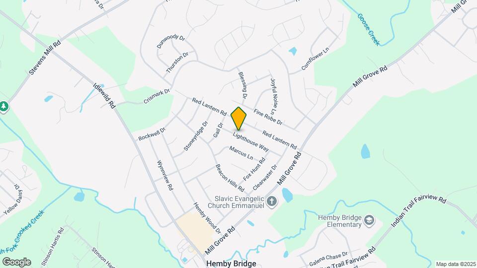 8104 Lighthouse Way Mapa y Detalles de la Ubicación