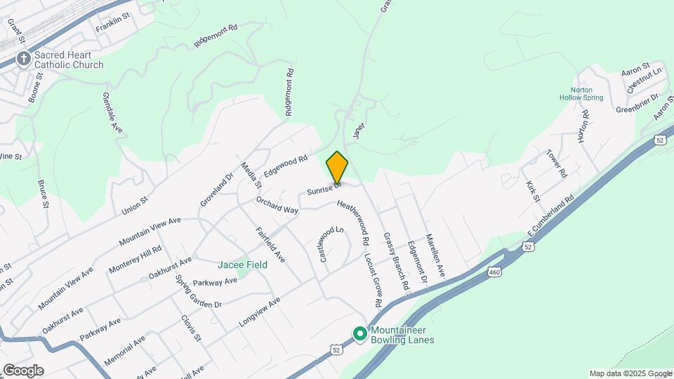 1236 Sunrise Dr Map and Location Details