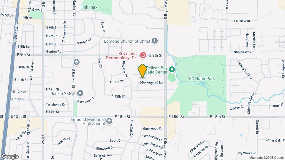 1213 Mockingbird Ln Map and Location Details