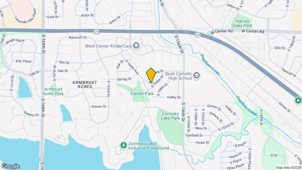 3324 S 159th St Map and Location Details