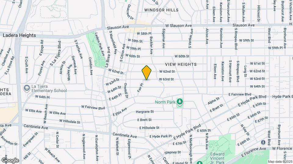 4444 W 63rd St Map and Location Details